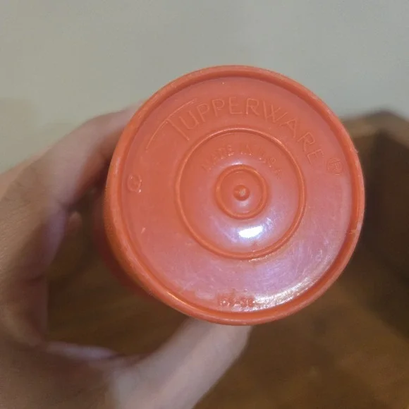 Vintage Tupperware Bell Tumblers Kids Cups Model 109 Blue Orange Yellow Lot 6 - Picture 15 of 16